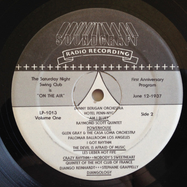 Various : The Saturday Night Swing Club Is On The Air - Volume I (LP, Album)