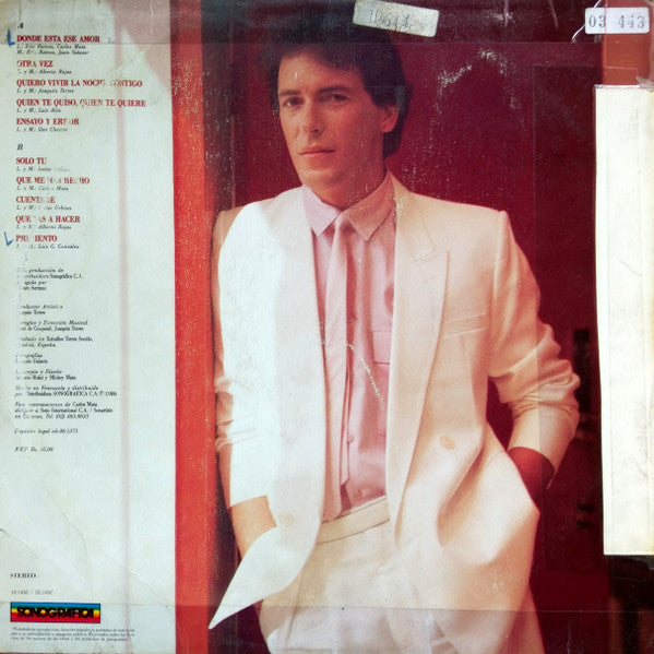 Carlos Mata : Otra Vez (LP, Album)