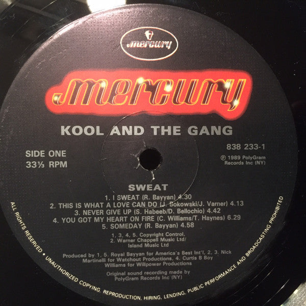 Kool & The Gang : Sweat (LP, Album)