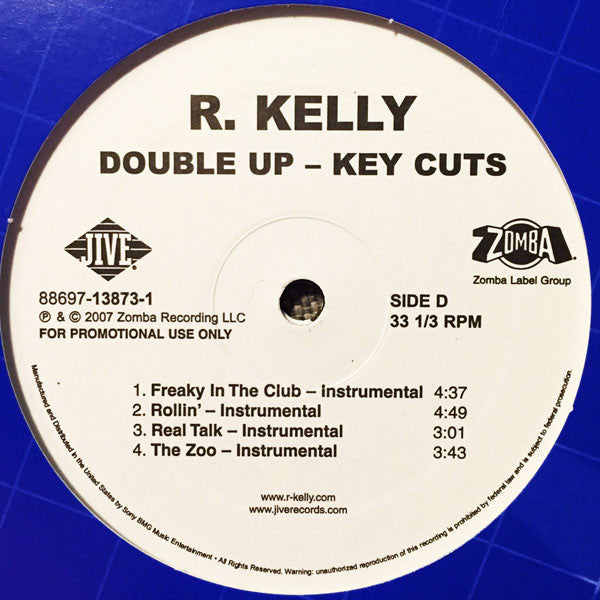 R. Kelly : Double Up - Key Cuts (2xLP, Promo, Cle)