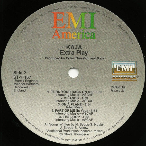 Kajagoogoo : Extra Play (LP, Album)