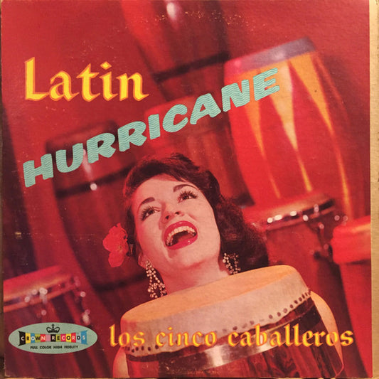 Los Cinco Caballeros : Latin Hurricane (LP, Album, Red)