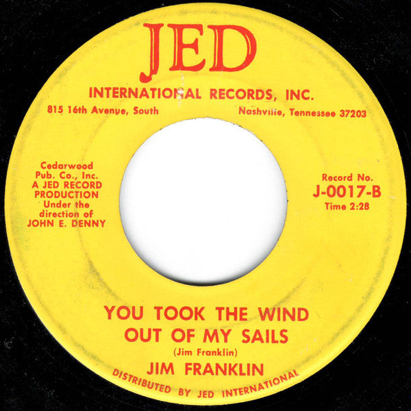 Jim Franklin (5) : Is It Christmas Time In Vietnam (7", Single)