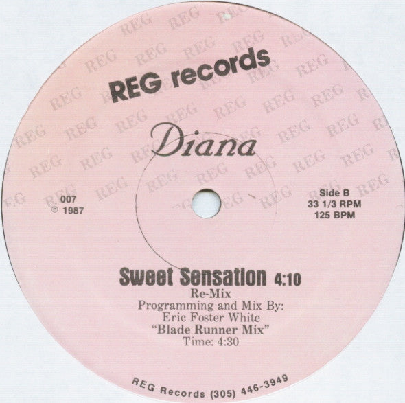 Diana (16) : Sweet Sensation (12")