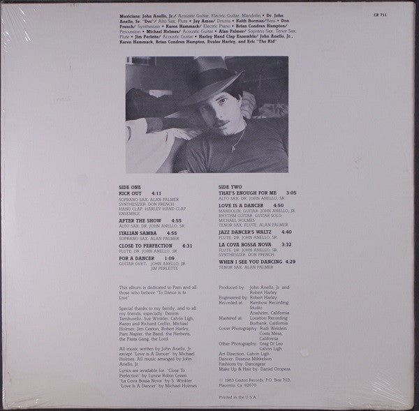 John Anello Jr. : For A Dancer (LP, Album)
