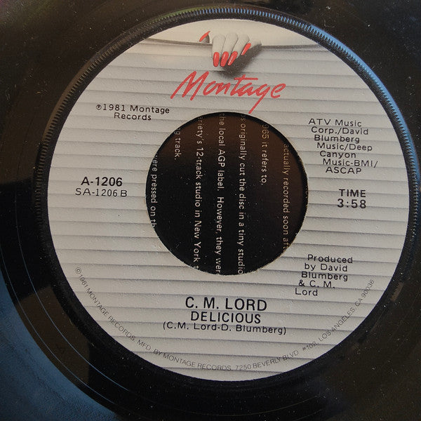 C. M. Lord : I'm So Happy That Love Has Found You (7")