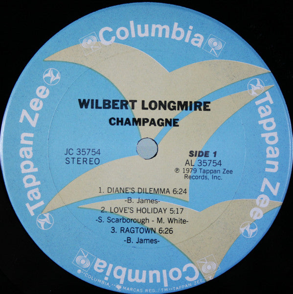 Wilbert Longmire : Champagne (LP, Album, Ter)