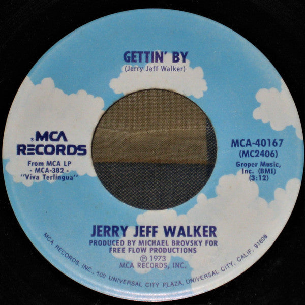 Jerry Jeff Walker : Desperados Waiting For The Train (7")