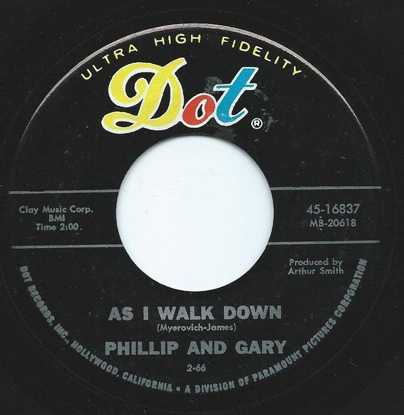 Phillip James (2) And Gary Myerovich : All My Love For You (7", Single)