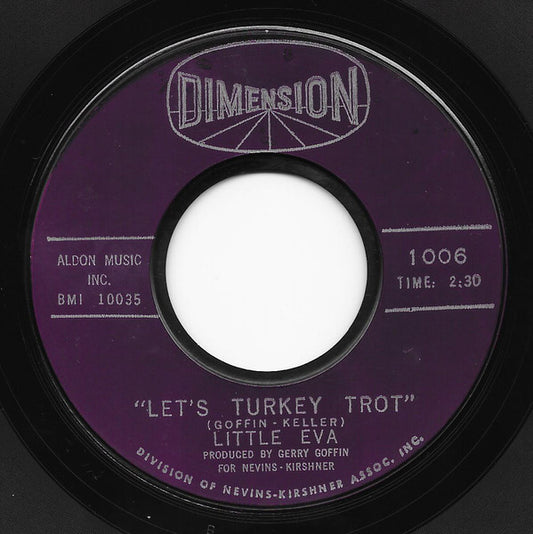 Little Eva : Let's Turkey Trot / Down Home (7", Single)