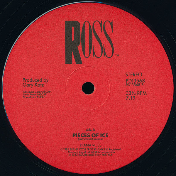 Ross* : Pieces Of Ice (12")