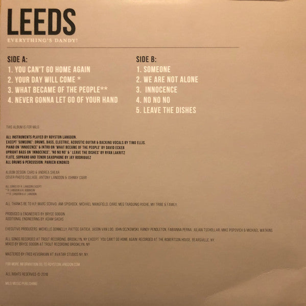 Leeds : Everything's Dandy! (LP, Album, Ltd)