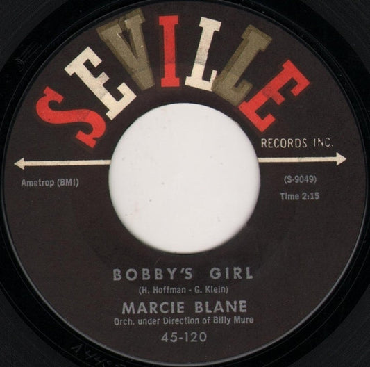 Marcie Blane : Bobby's Girl / A Time To Dream (7", Single)