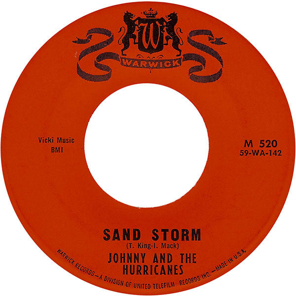 Johnny And The Hurricanes : Beatnik Fly / Sand Storm (7", Single)