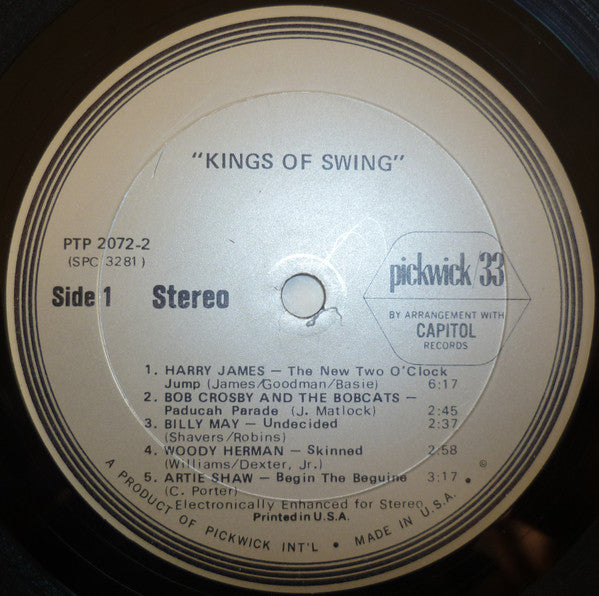 Various : Kings Of Swing! (2xLP, Comp)