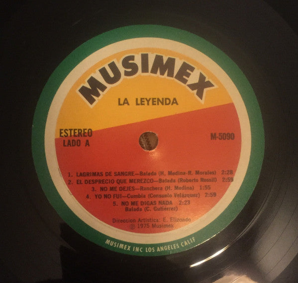 La Leyenda : La Leyenda (LP)