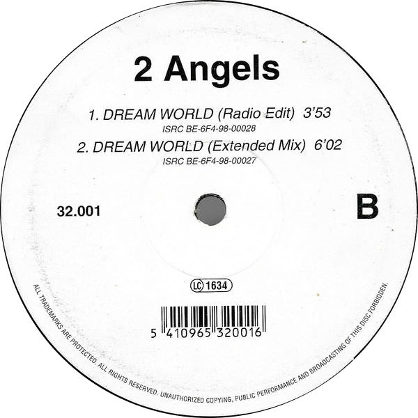 2 Angels : Dream World (12")