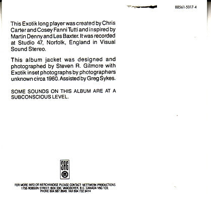 Chris & Cosey : Exotika (Cass, Album, RE)