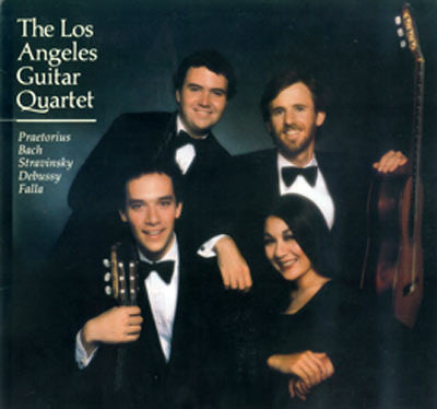 Los Angeles Guitar Quartet : Praetorius, Bach, Stravinsky, Debussy, Falla (LP, Album)