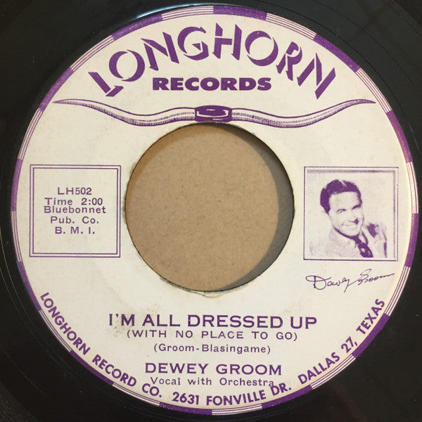 Dewey Groom : Remember The Alamo (7")