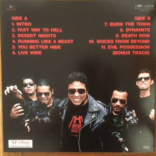 Electric Poison (2) : Live Wire (LP, Album, Ltd, Num, Red)