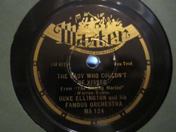 Duke Ellington And His Orchestra : You Can't Run Away From Love Tonight / The Lady Who Couldn't Be Kissed (Shellac, 10")