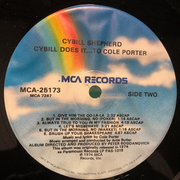 Cybill Shepherd : Cybill Does It... ...To Cole Porter (LP, Album)
