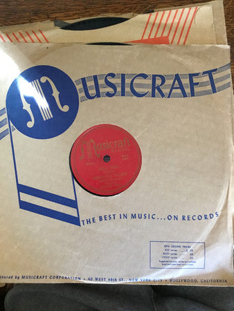 Miguelito Valdes : Vera Cruz / Bruca Manigua (Shellac, 10")