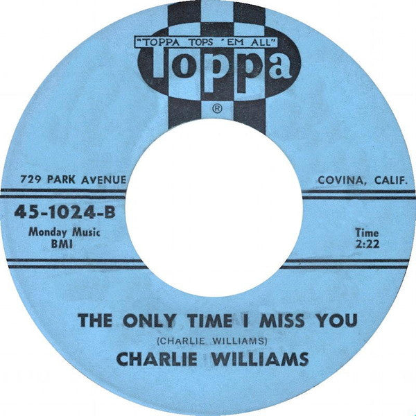 Charlie Williams : World's Champion Fool (7")
