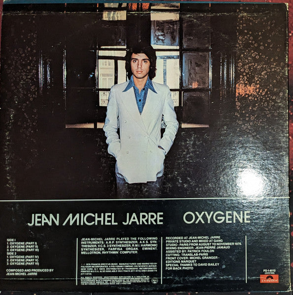 Jean-Michel Jarre : Oxygene (LP, Album, PRC)