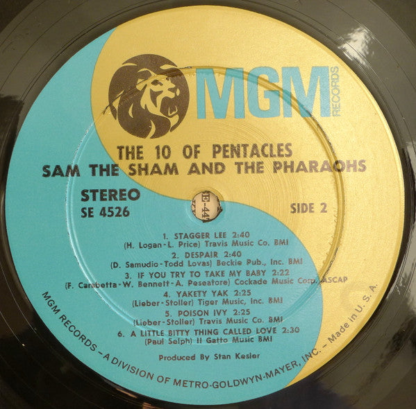 Sam The Sham : Ten Of Pentacles (LP, Album, Wad)