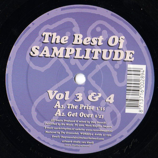 Olav Basoski : Best Of Samplitude (Vol. 3 - 4) (12")