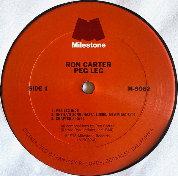 Ron Carter : Peg Leg (LP, Album)