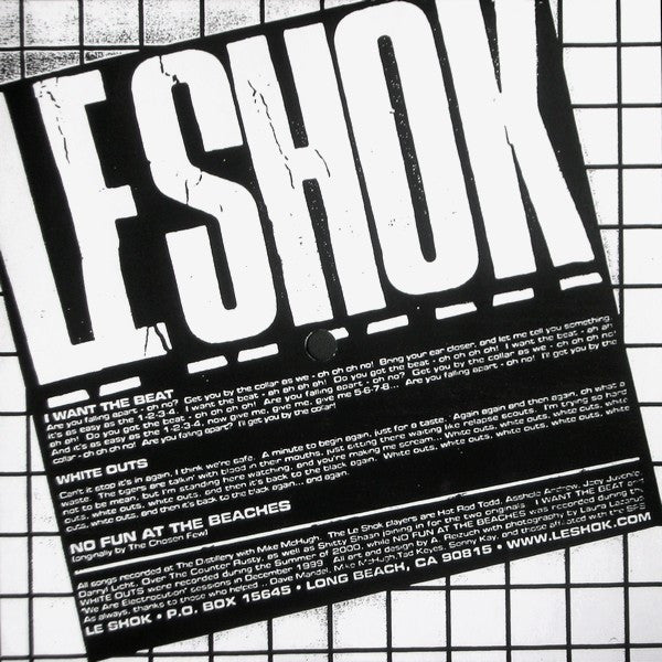 Le Shok : S&M (7" + Flexi, 7", Shape, S/Sided, Card)
