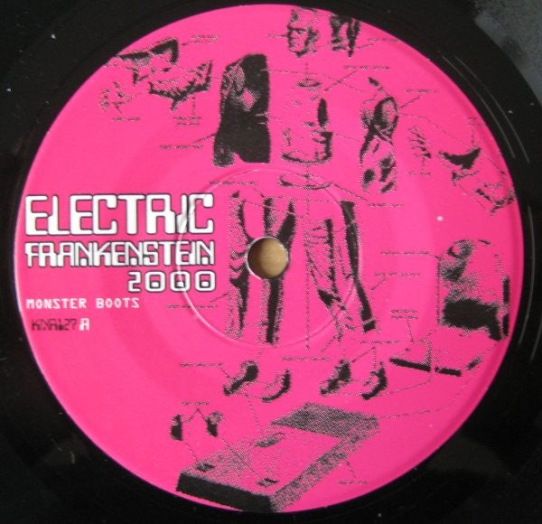 Electric Frankenstein 2000* / Le Shok : Monster Boots / Booze Is The Best Part (7", Single)