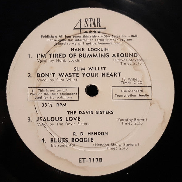 Various : Untitled (10", Comp, Promo)