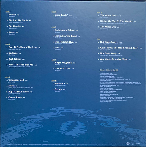 Grateful Dead* : Fox Theatre, St. Louis, MO (12/10/71) (4xLP, 180 + LP, S/Sided, Etch, 180 + Box, Ltd)