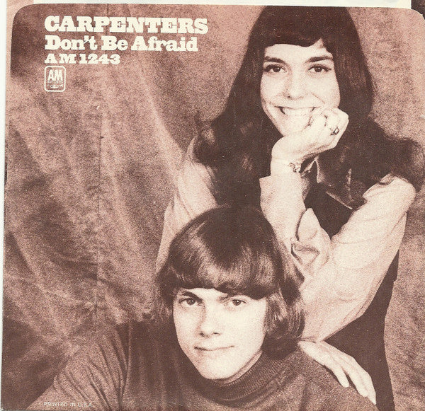 Carpenters : For All We Know (7", Single, Styrene, Mon)