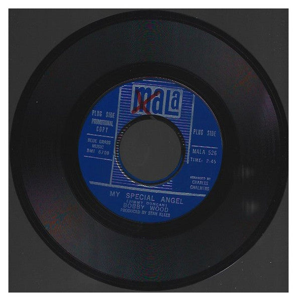 Bobby Wood : My Special Angel / I'd Rather Forgive You (7", Single, Mono, Promo)