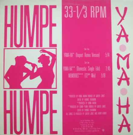 Humpe Humpe : Yama-Ha / Memories (12", Maxi, Promo)
