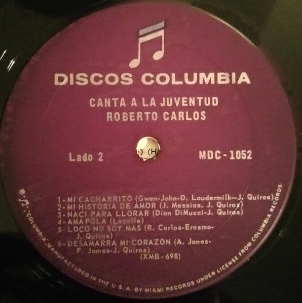 Roberto Carlos : Roberto Carlos Canta A La Juventud (LP, Album)