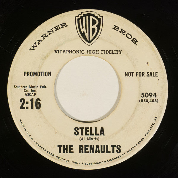 The Renaults (3) : Melancolie/Stella (7", Single, Promo)