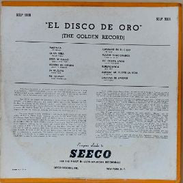Various : El Disco De Oro (The Golden Record) (LP, Comp)