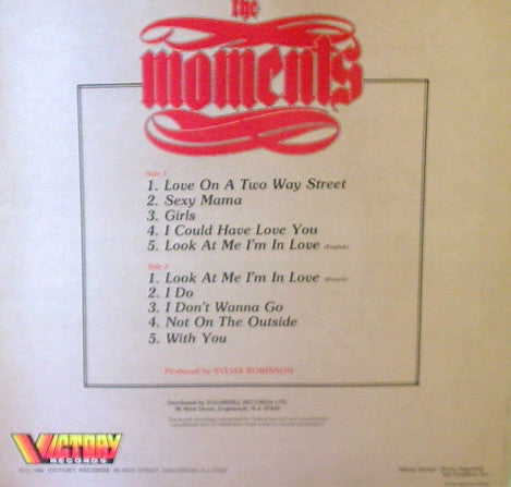 The Moments : Collector's Addition Vol. I (LP, Comp)