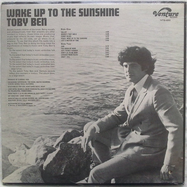 Toby Ben : Wake Up To The Sunshine (LP, Album)
