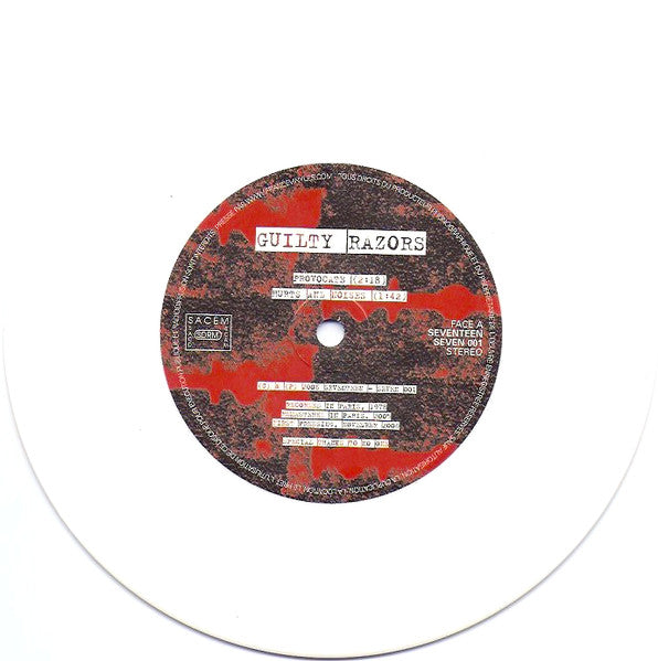 Guilty Razors : I Don't Wanna Be A Rich (7", Ltd, RE, Whi)