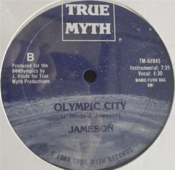 Jameson* : Olympic City (12")