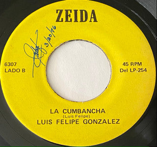 Luis Felipe González : La Saporrita (7", Single, Mono)