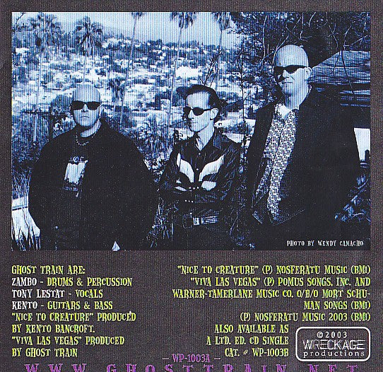 Ghost Train (5) : Nice To Creature (7")