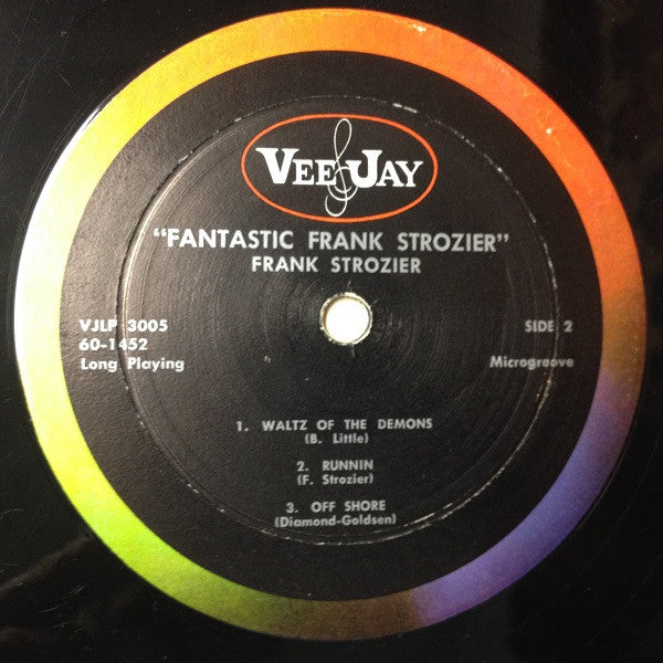 Frank Strozier : Fantastic Frank Strozier (LP, Album, Mono, RP)